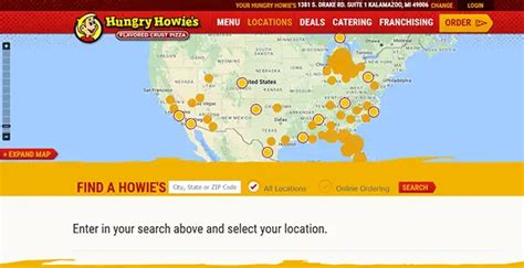 To help make delivery service available to all our customers, even if you ordered directly from Hungry Howies, orders may be delivered by DoorDash&174;. . Hungry howies locations